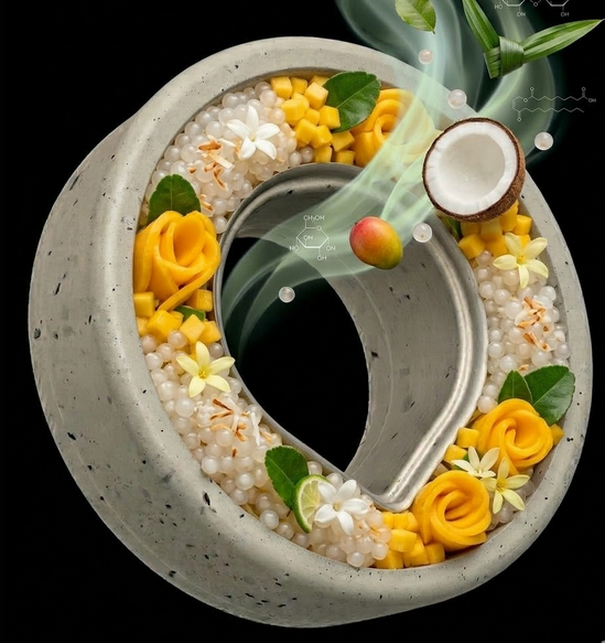 Perles du Japon coco & mangue